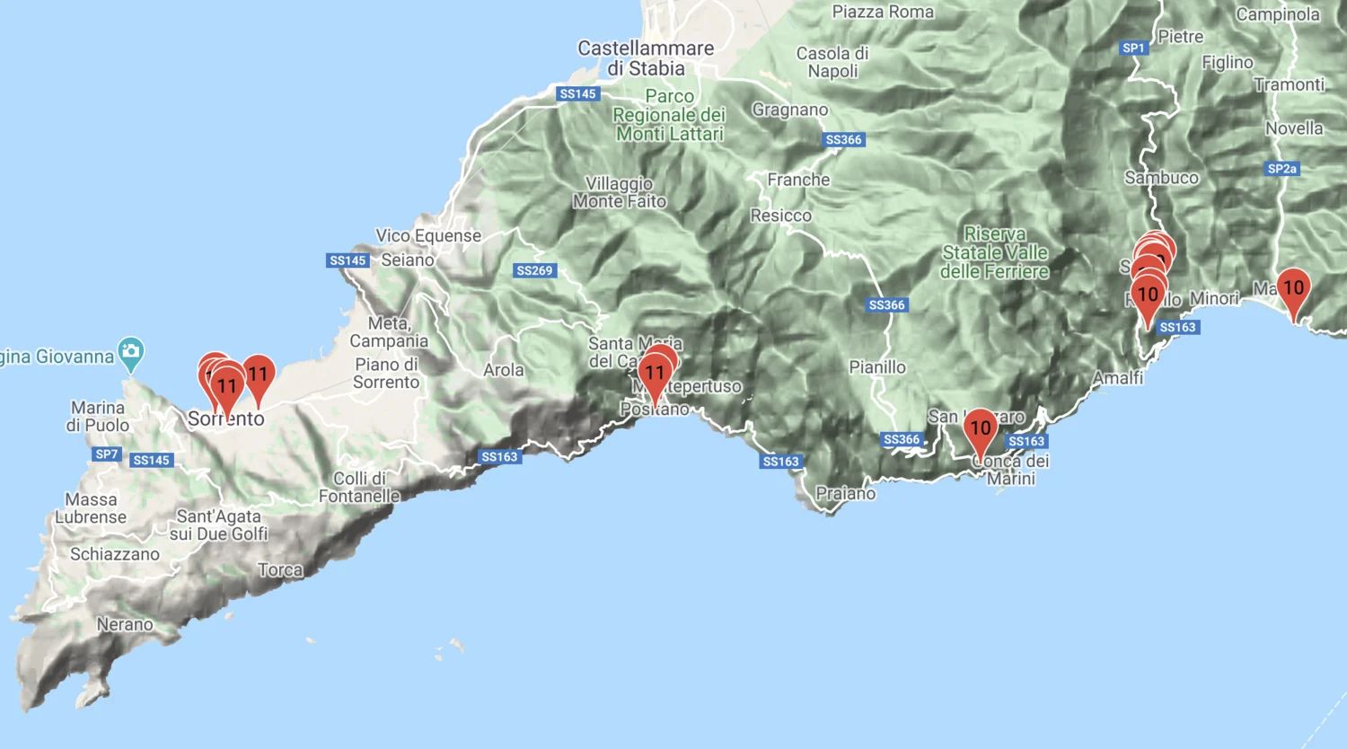 Start with Athens, Santorini, and then Crete. To Amalfi, Ravello, Sorrento and Naples.